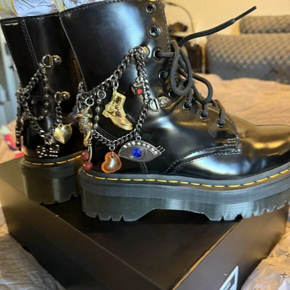 Dr. Martens x Marc Jacobs Jadon Size 8 RARE [DISCONTINUED] - Picture 7 of 10